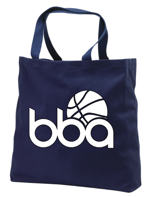 BBA Logo Tote Navy Conventional